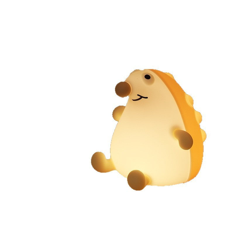 Hedgehog Night Lamp - Soft Silicone LED Light | Squiloo