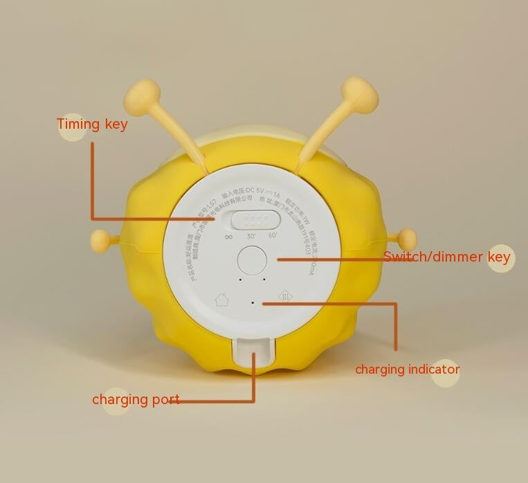 Durian Night Lamp - Soft Silicone LED Light | Squiloo