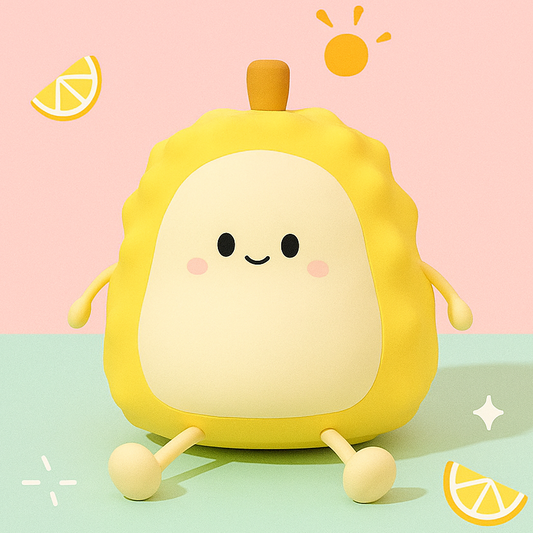 Durian Night Lamp - Soft Silicone LED Light | Squiloo